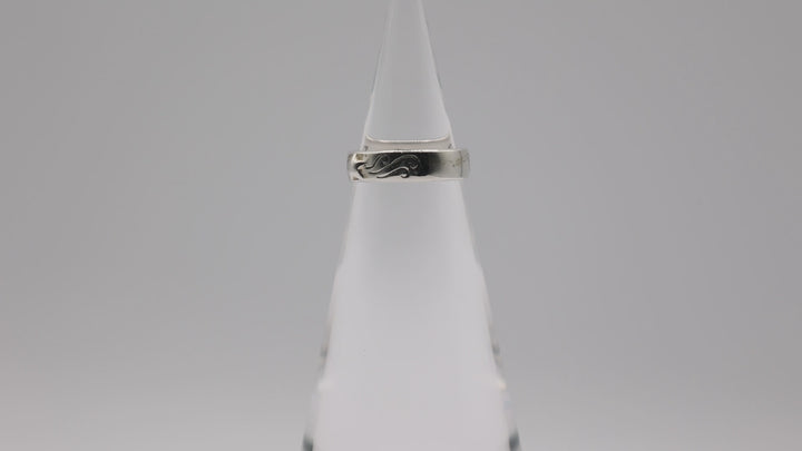 James Avery Silver Plated Shooting Star Believe Ring - Size 6.5