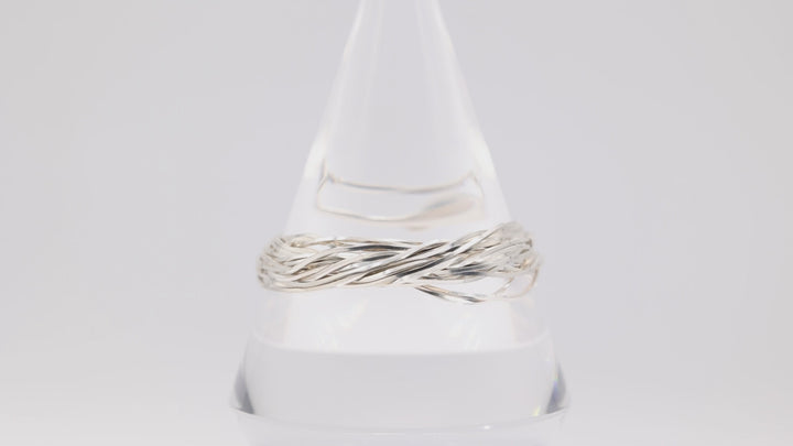 925 Sterling Silver Multi Strand Bracelet for Elegant Style