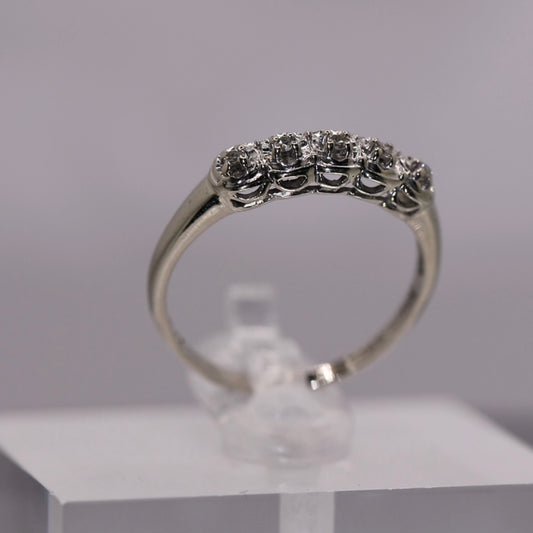 14k Crown Jewel Ring Size- 7