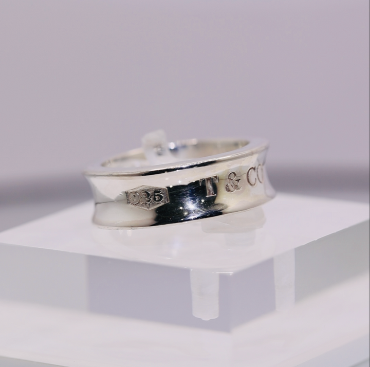 925 Sterling Silver Tiffany & Co. Ring - Size 6.5