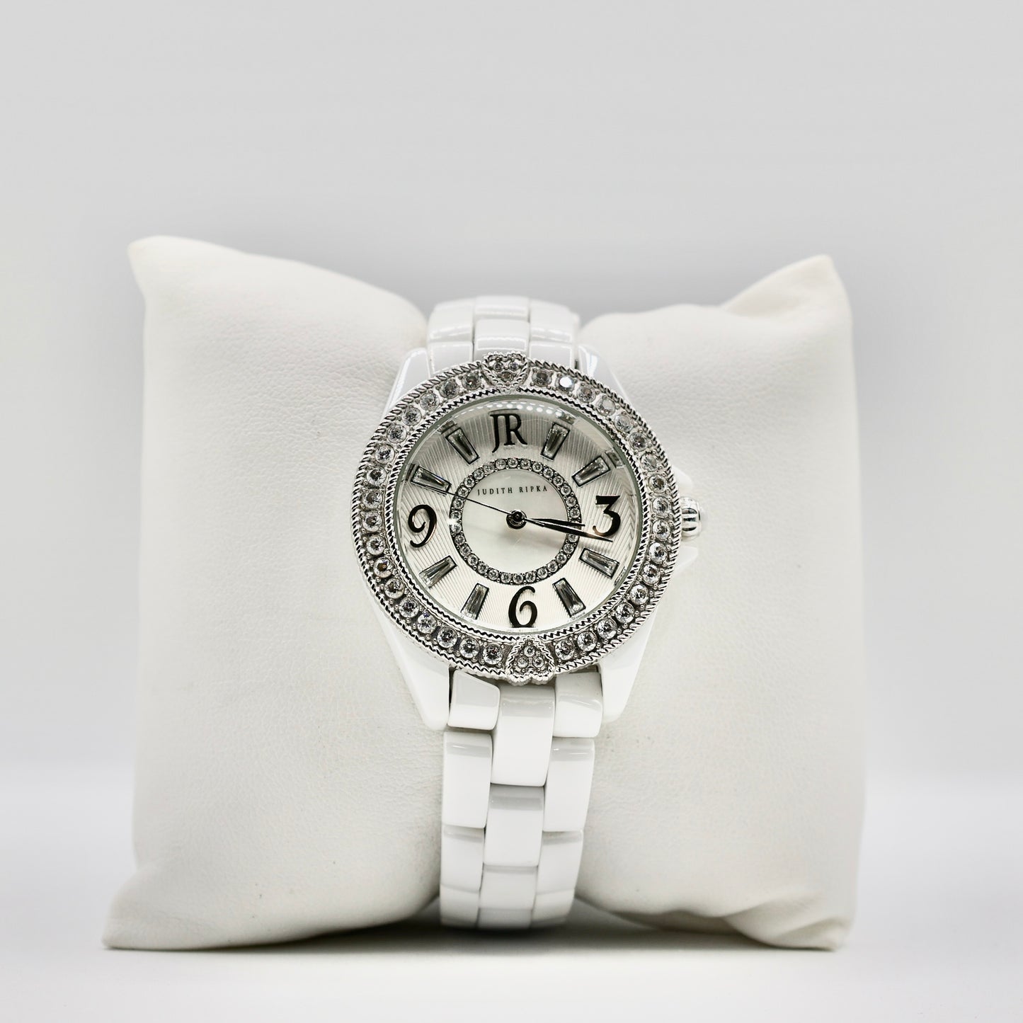 Judith Ripka White Ceramic Watch