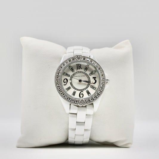 Judith Ripka White Ceramic Watch