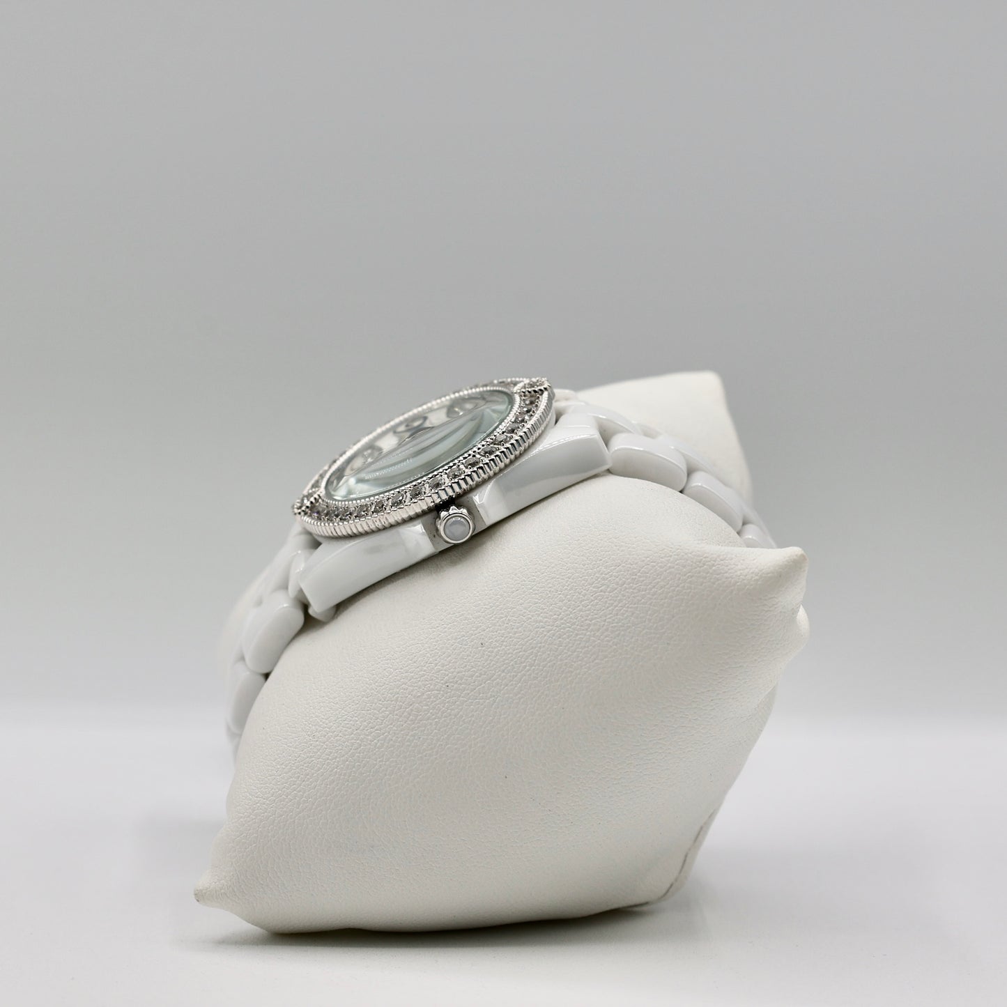 Judith Ripka White Ceramic Watch