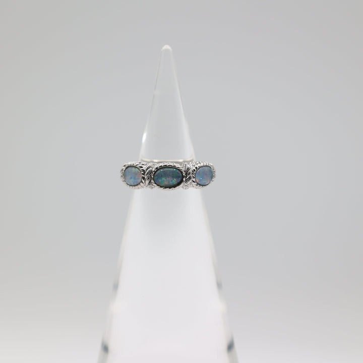Judith Ripka 925 Sterling Silver Moonstone Ring Size 6