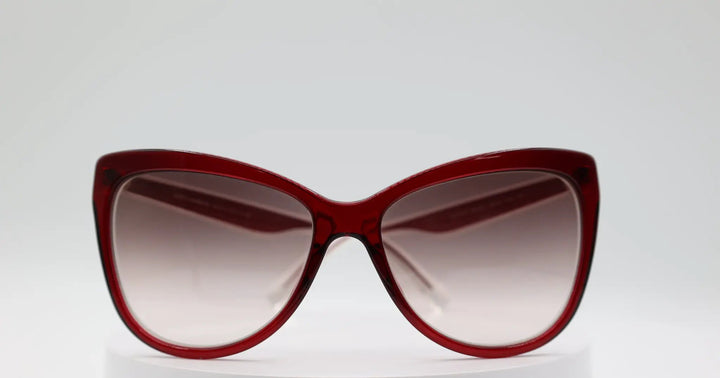 Dolce & Gabbana Butterfly Red Transparent Sunglasses by Annie McConnell's Renewed Elegance