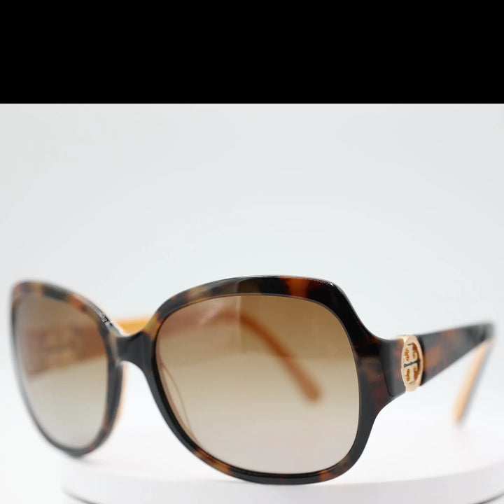 Tory Burch TY7059 Square Tortoise Polarized Women Luxury Sunglasses by Annie McConnell's Renewed Elegance