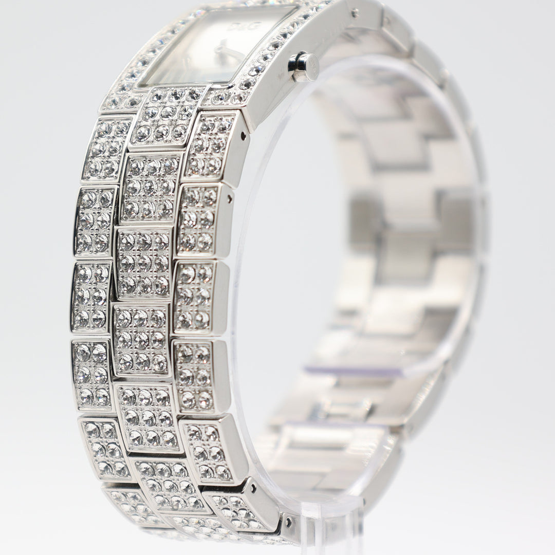 Dolce & Gabbana Swarovski Crystal Encrusted Watch