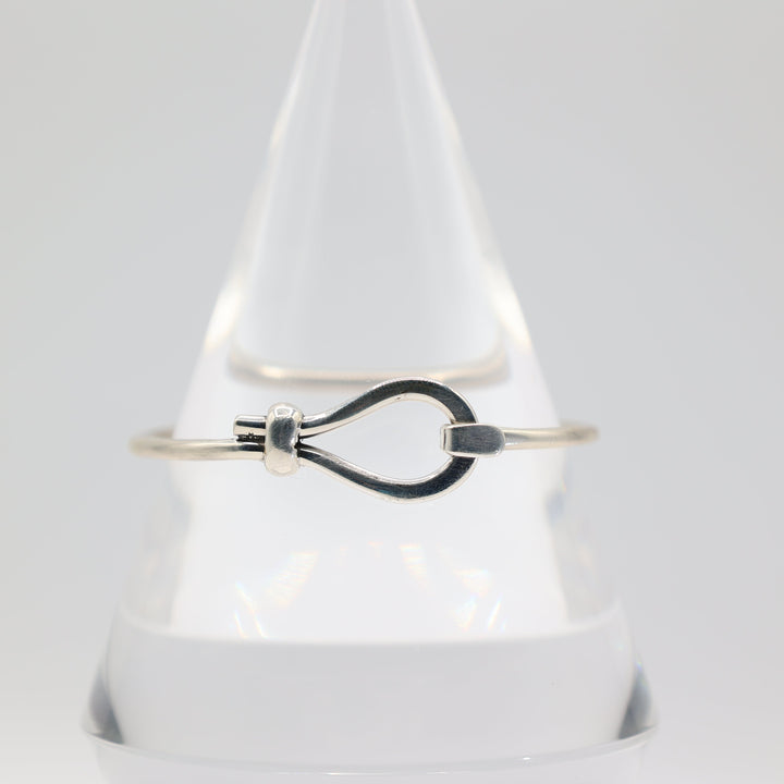 925 Sterling Silver Hook Cuff Bracelet