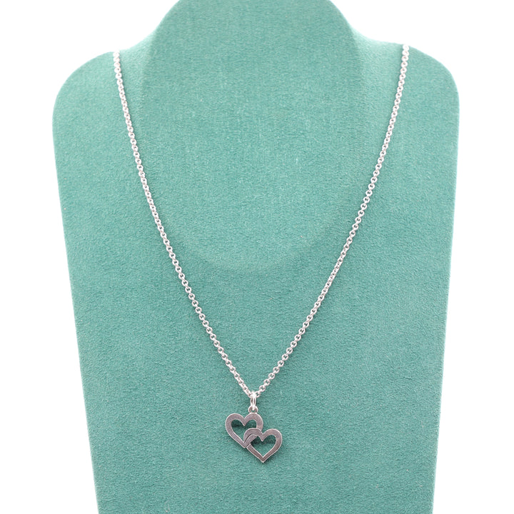 James Avery 925 Sterling Silver Cupid Hearts Necklace