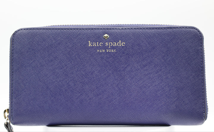 Kate Spade Royal Blue long Flat Wallet