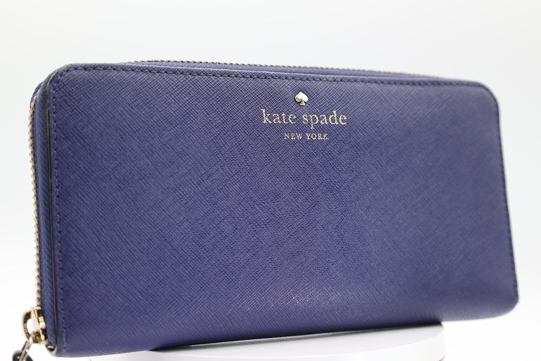 Kate Spade Royal Blue long Flat Wallet