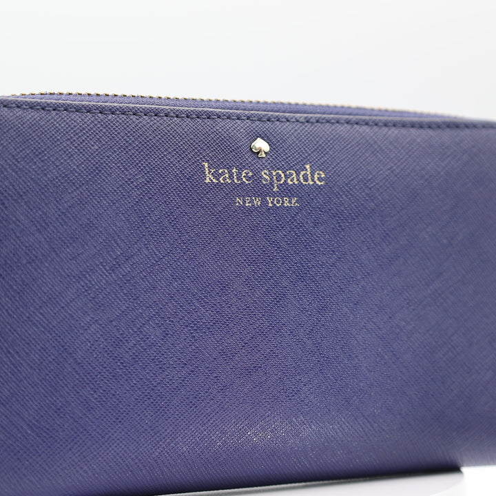 Kate Spade Royal Blue long Flat Wallet