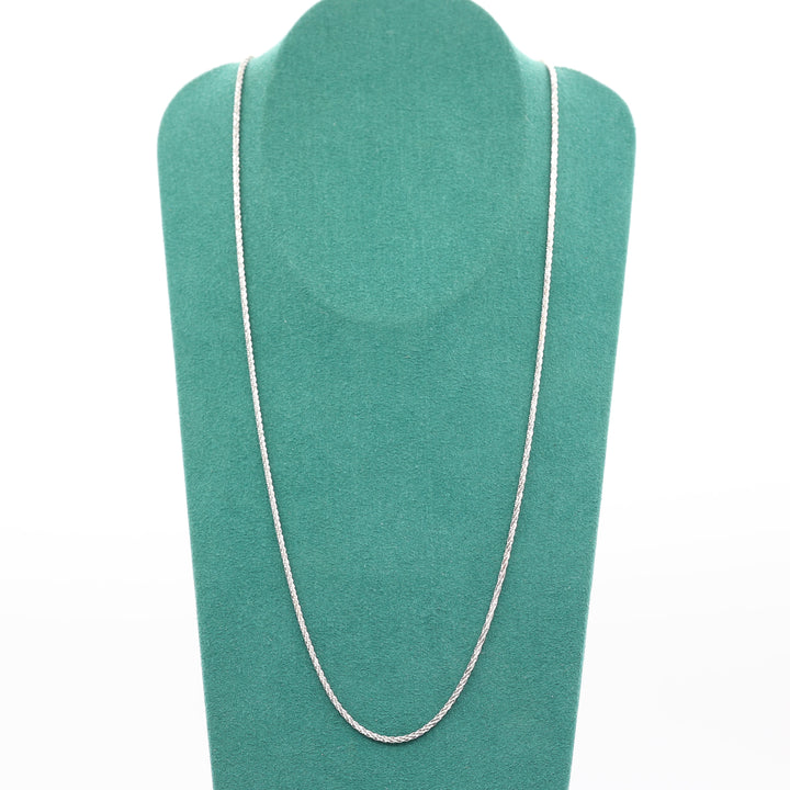 925 Sterling Silver Adjustable Chain Necklace