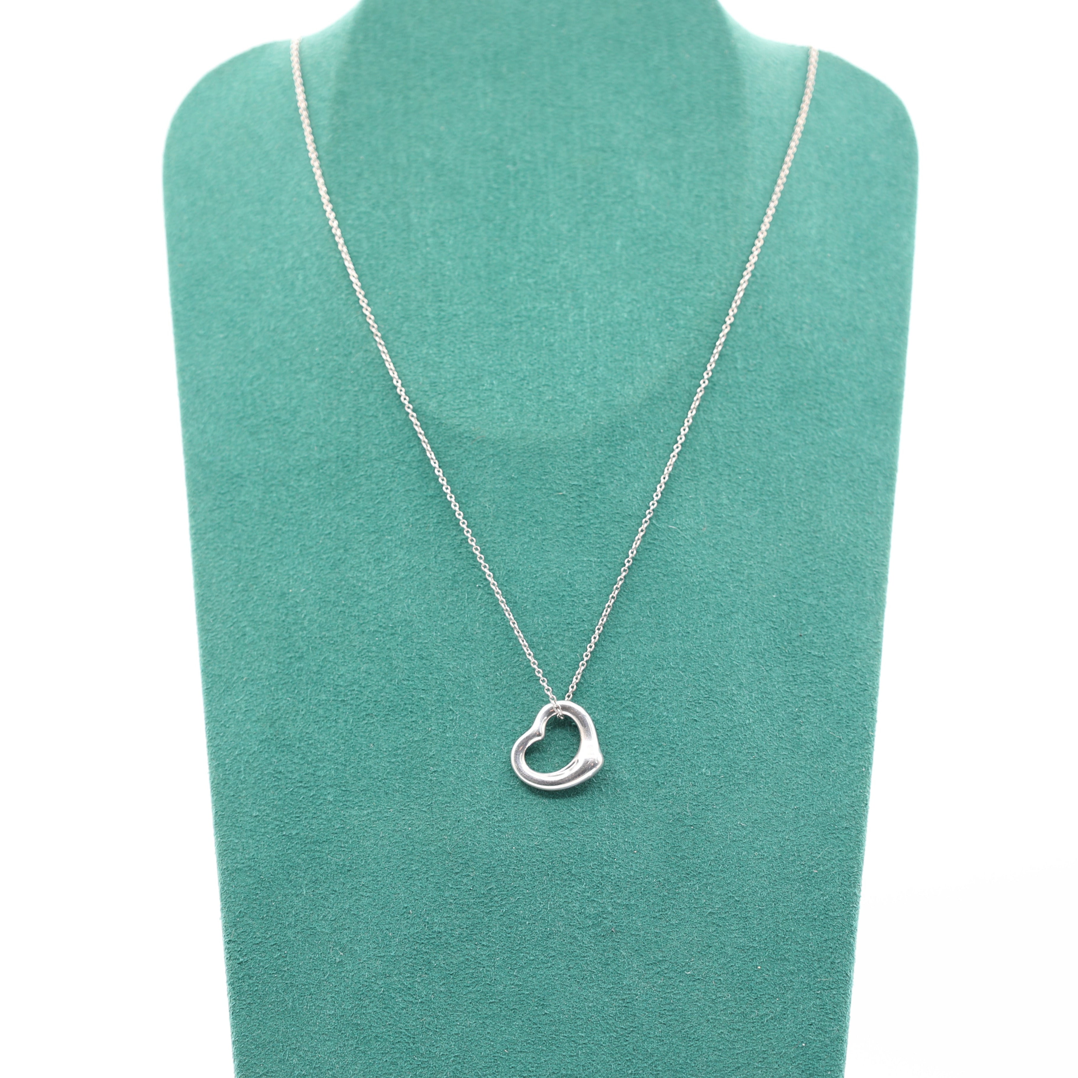 Open Heart Necklace | Necklace - Tiffany Co Sale – Annie