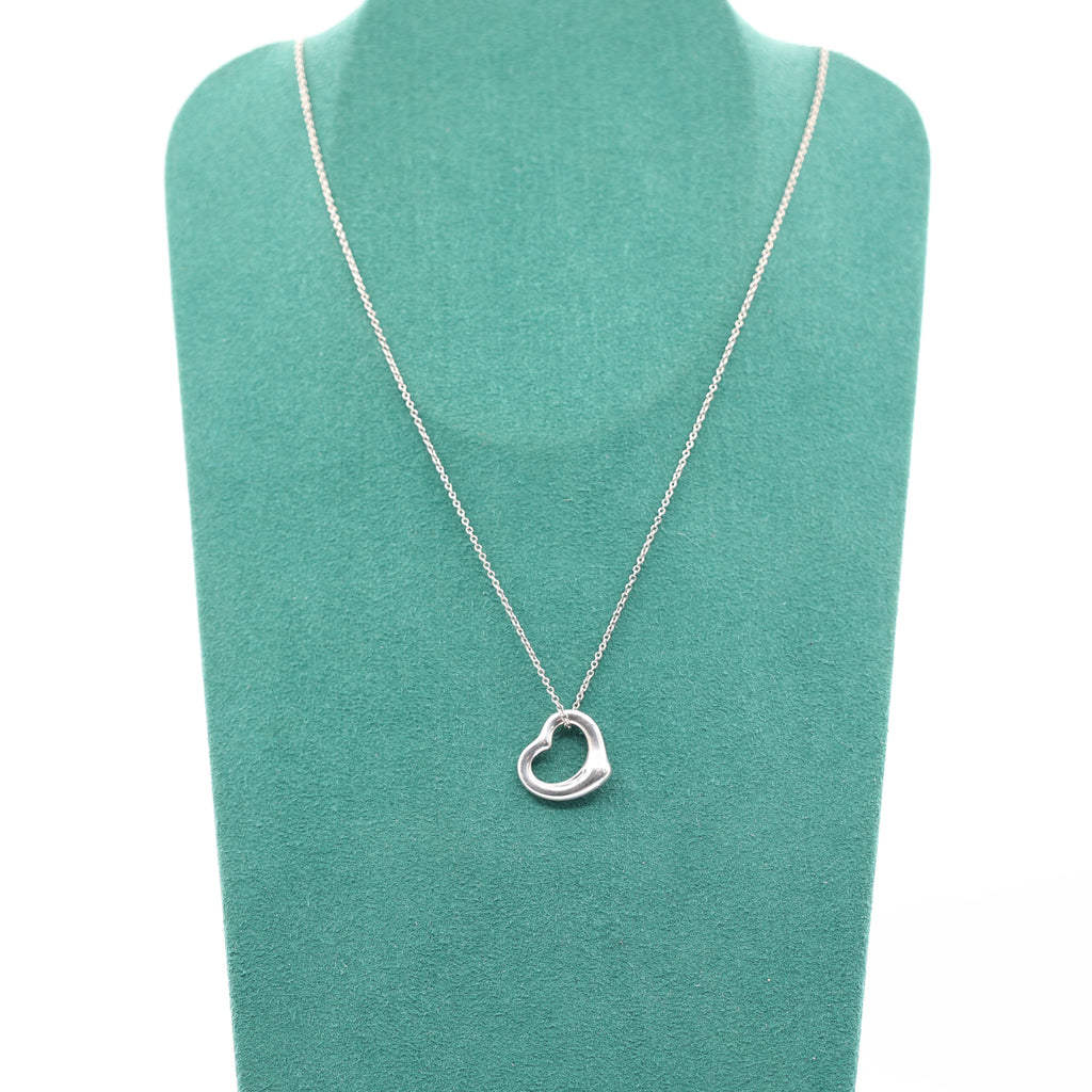 Open Heart Necklace | Necklace - Tiffany Co Sale – Annie