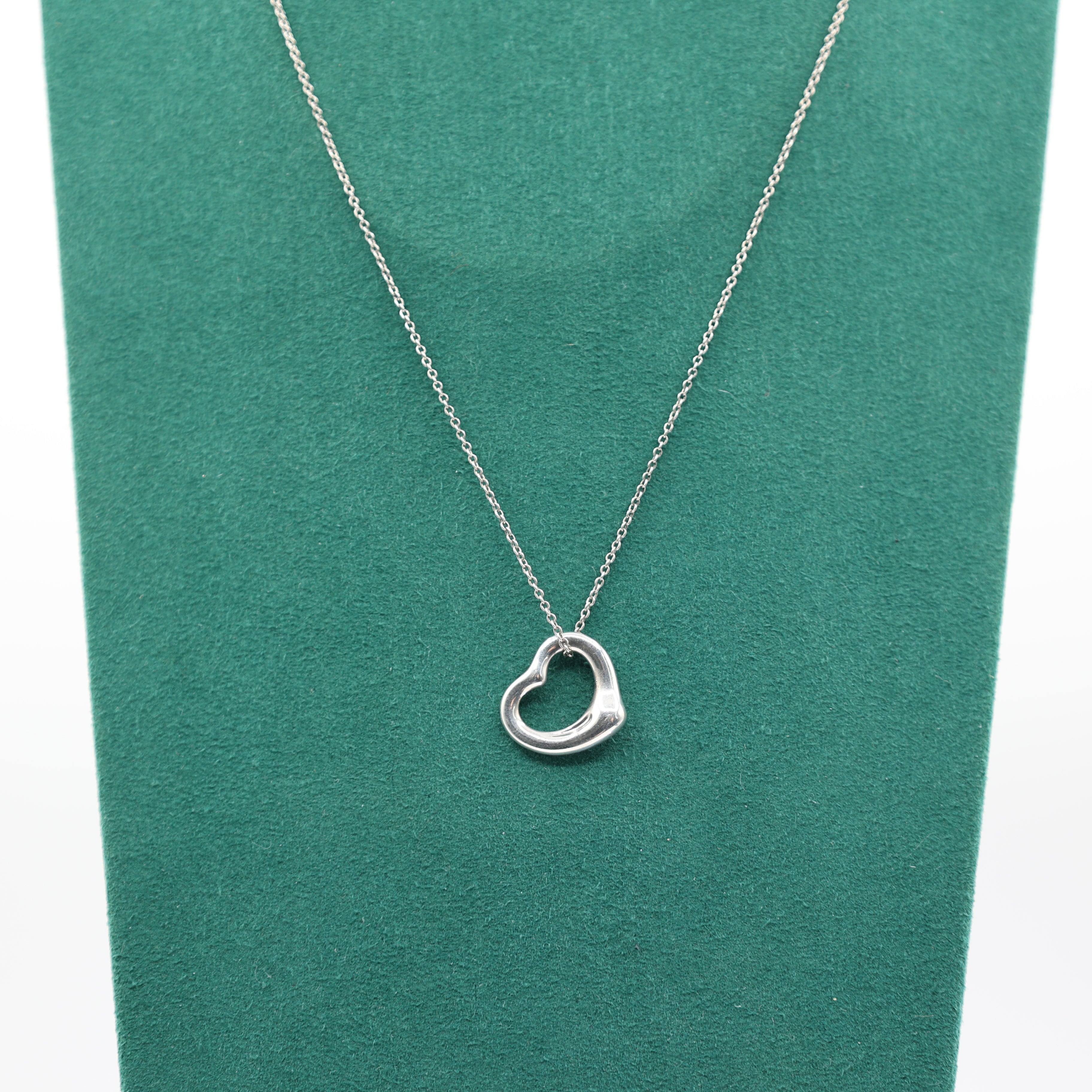 Open Heart Necklace | Necklace - Tiffany Co Sale – Annie