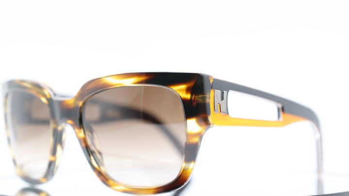 Fendi FS5276 Brown Havana Square Two Tone Gradient Frame Sunglasses
