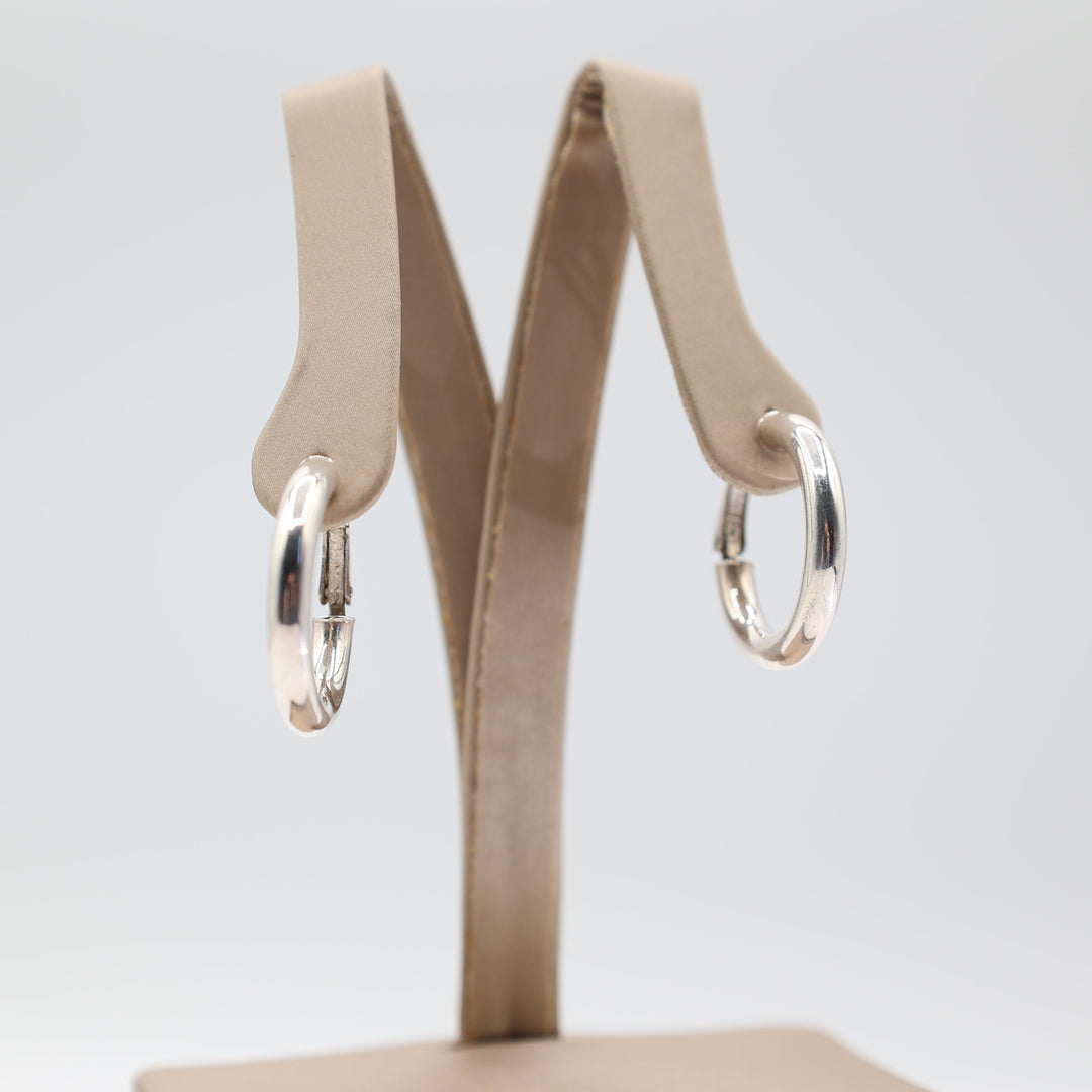925 Sterling Silver Hoop Earrings