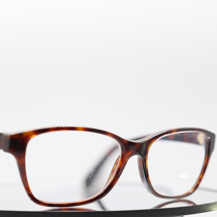 Burberry B2144 Havana Brown Rectangle Eyeglasses