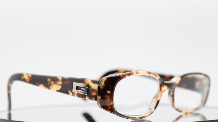 Gucci GG2452/S Oval Havana Brown Eyeglasses