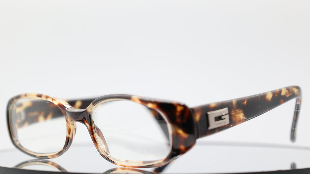 Gucci GG2452/S Oval Havana Brown Eyeglasses