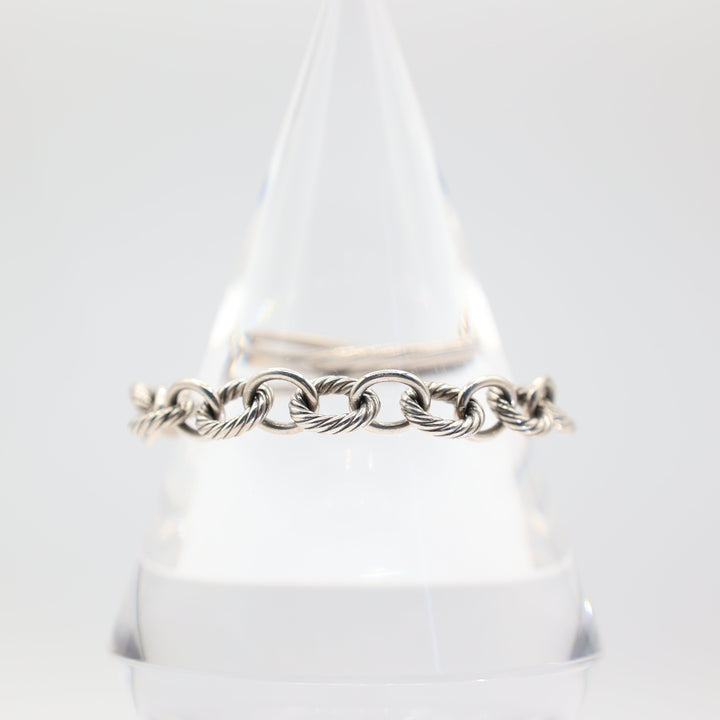 David Yurman Sterling Silver Chain Bracelet