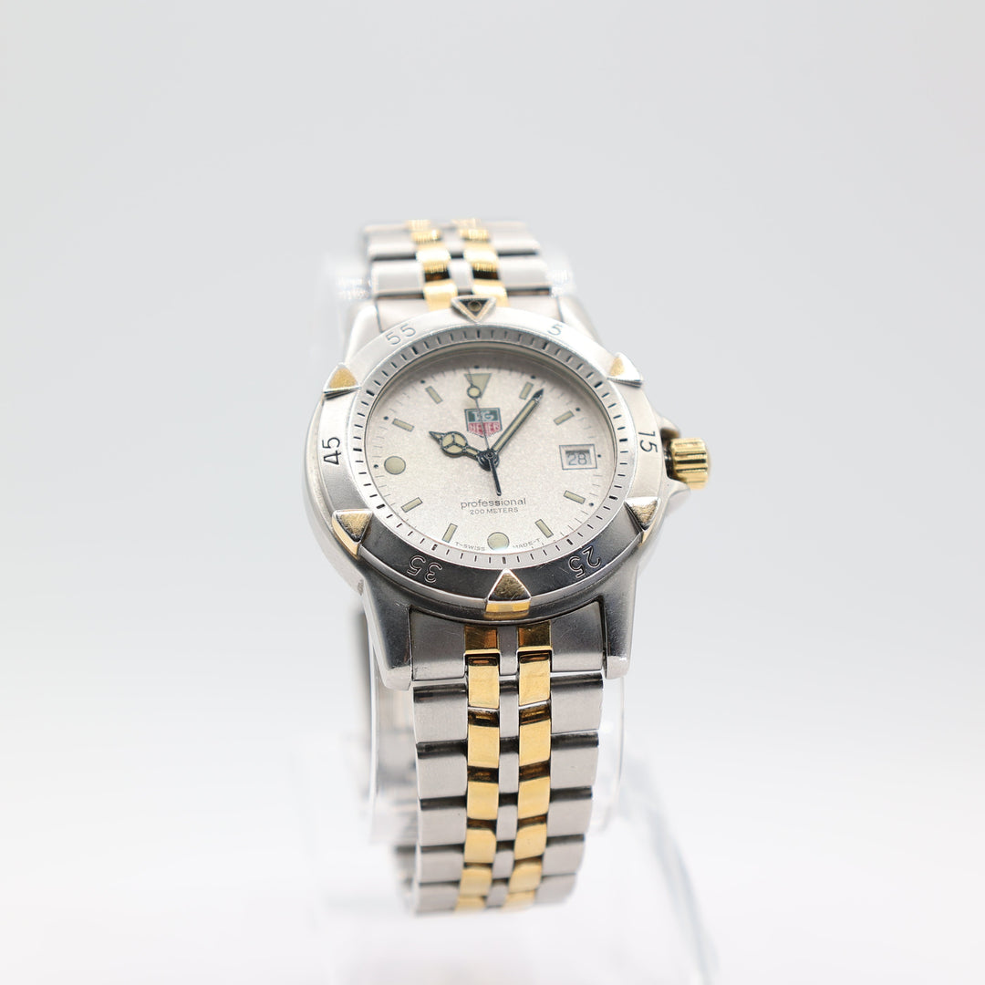 Tag Heuer Professional Swiss 1860 Two Toned Watch