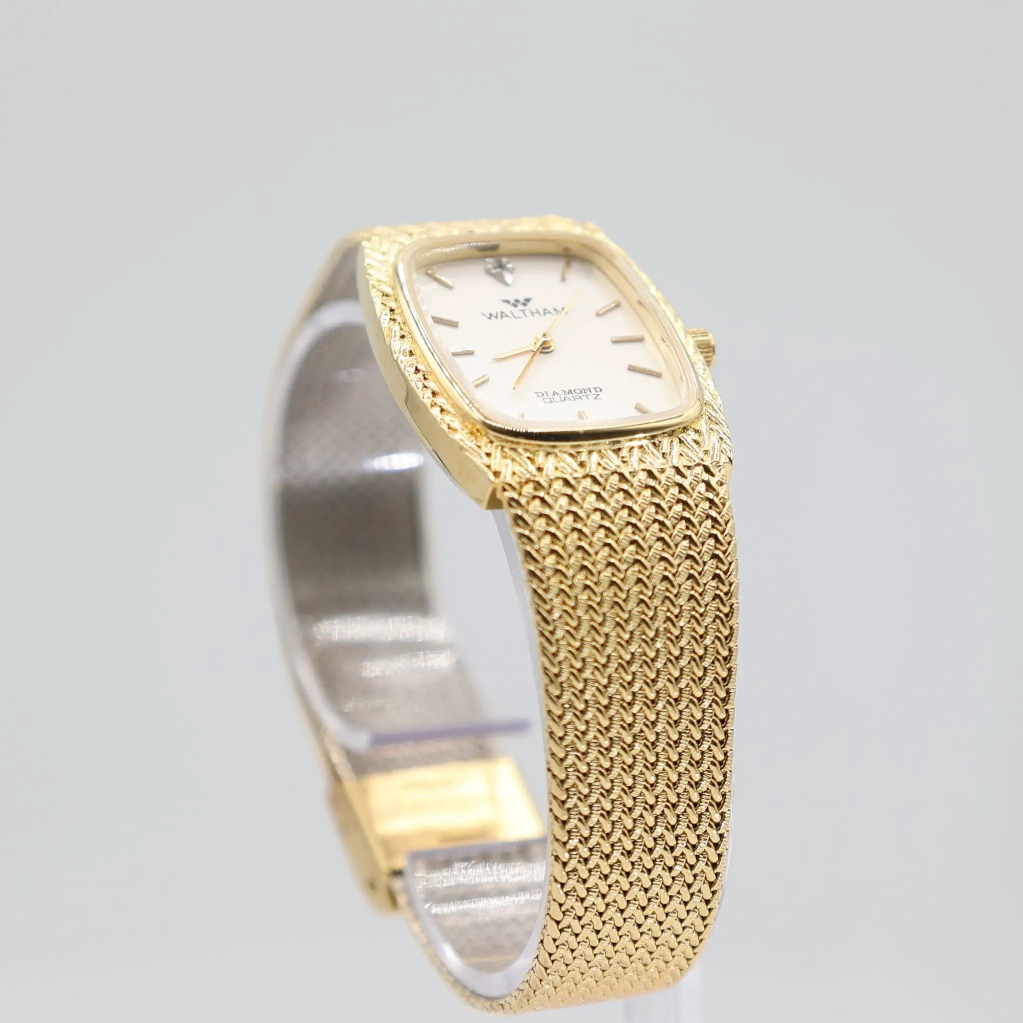 Waltham Diamond Quartz Watch | Watch - Waltham – Annie McConnell's
