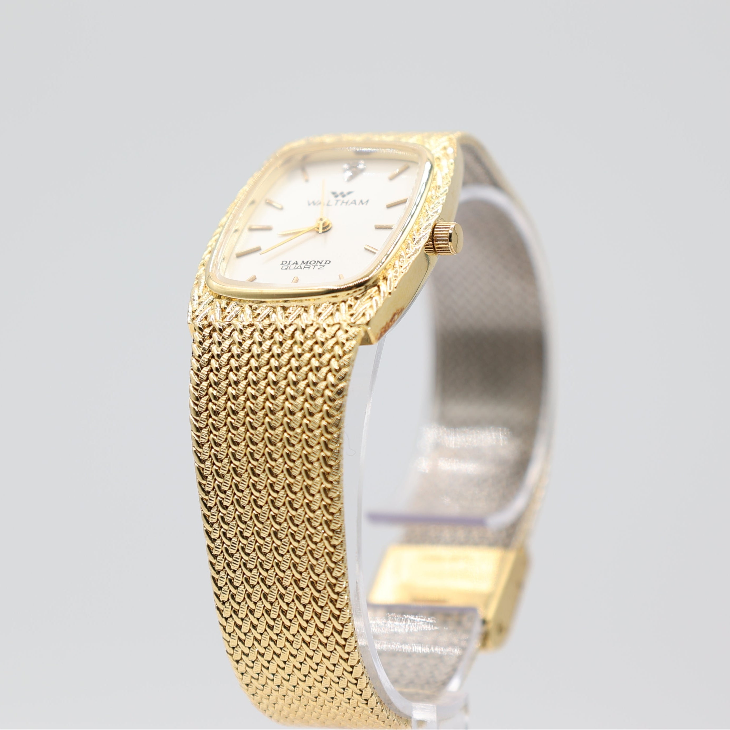 Waltham Diamond Quartz Watch | Watch - Waltham – Annie McConnell's