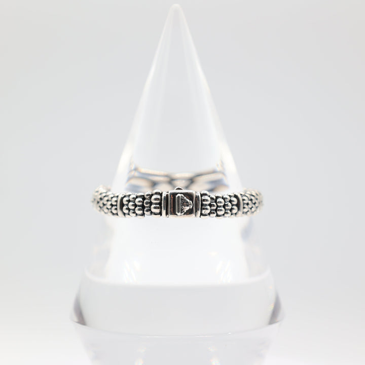 Lagos 925 Silver Caviar Bracelet for Elegant Style - 6.5 in.