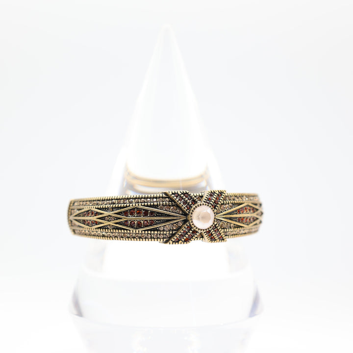 Heidi Daus Tapered X Crystal Stackable Bangle Bracelet