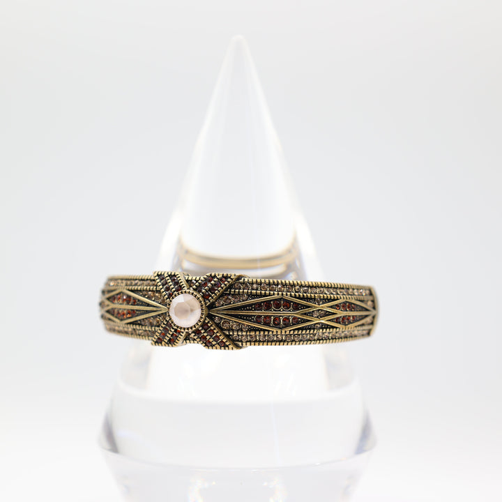 Heidi Daus Tapered X Crystal Stackable Bangle Bracelet