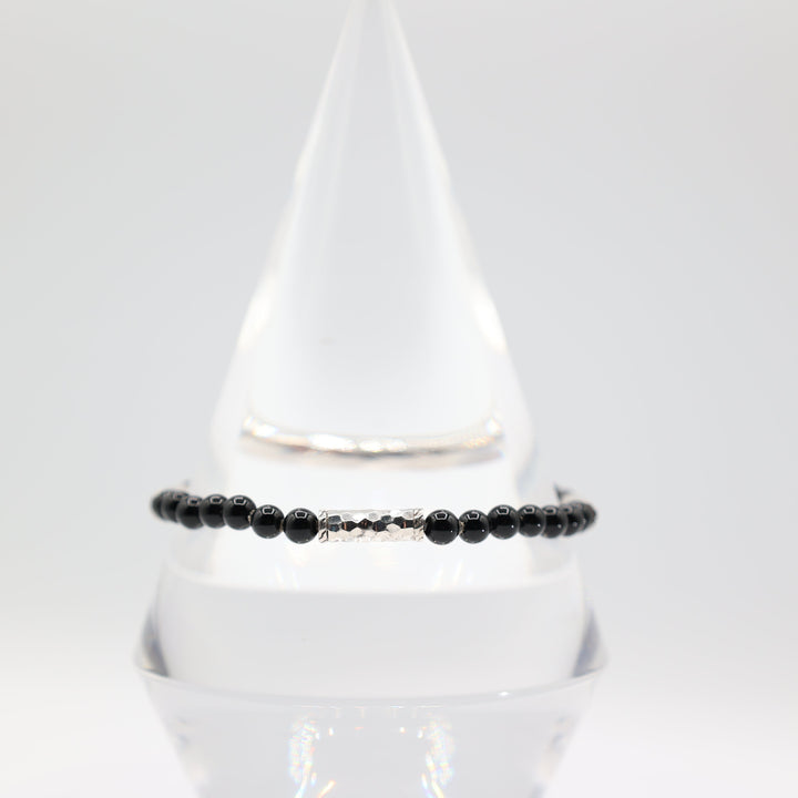John Hardy 925 Sterling Silver and Black Onyx Bracelet