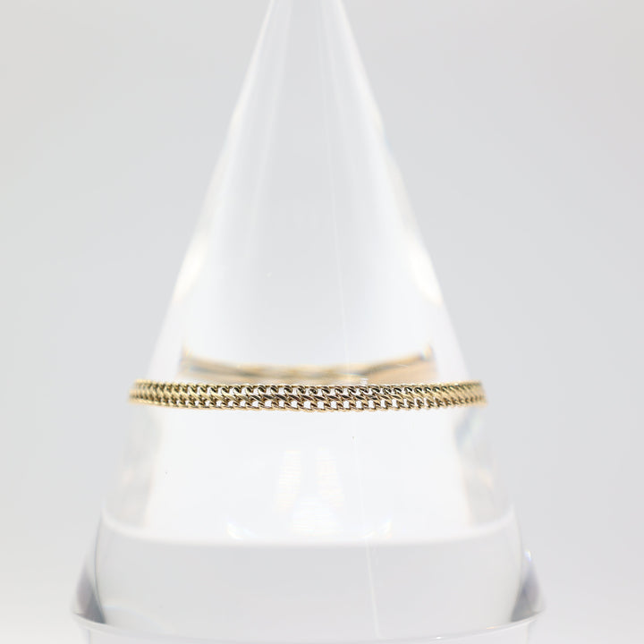 Elegant 18k Yellow Gold 7 Inch Bracelet for Women