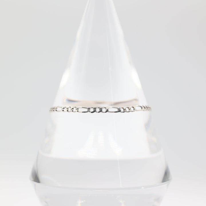 925 Sterling Silver Link Chain Bracelet 7 Inches