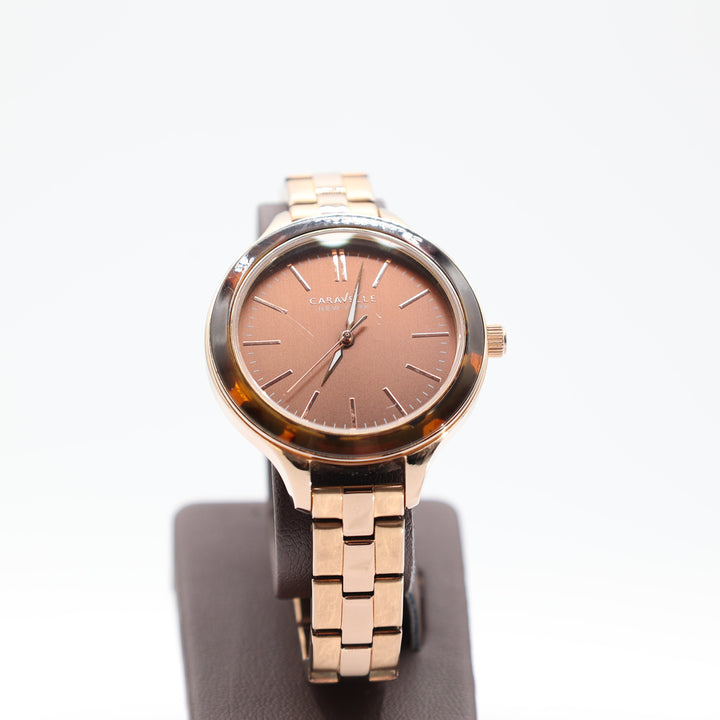 Caravelle New York by Bulova Rose Gold Tone Watch