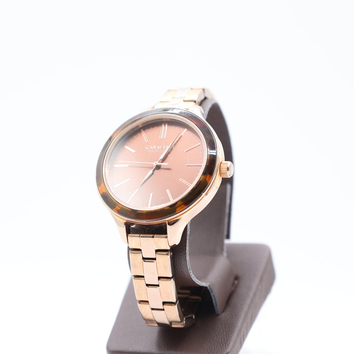 Caravelle New York by Bulova Rose Gold Tone Watch