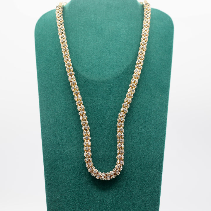 Swarovski Charter Club Rhinestone Cluster Tube Necklace - 17 inches