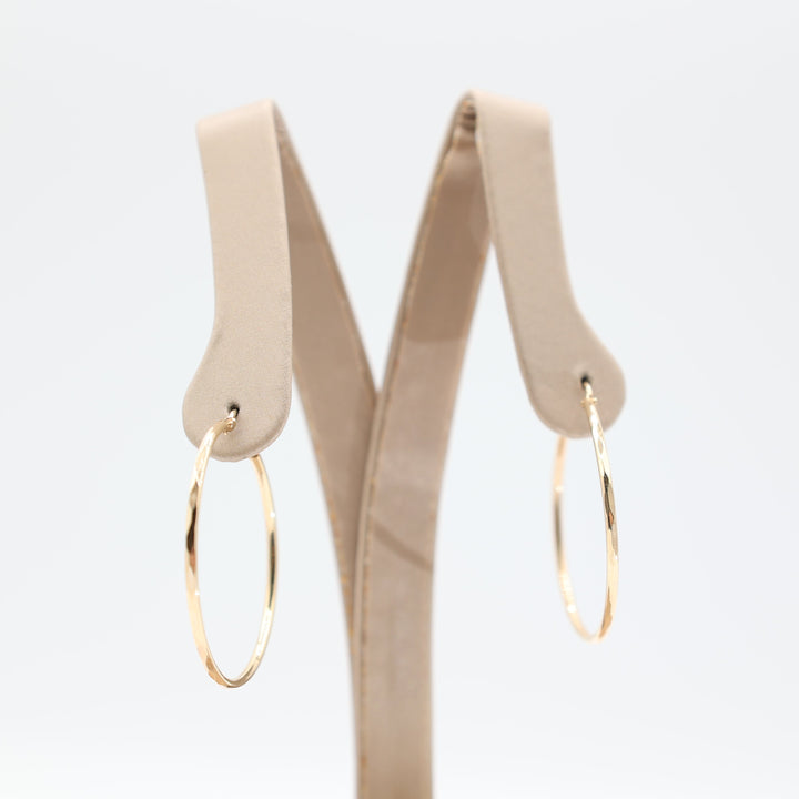Elegant 10k Yellow Gold Hoop Earrings for Daily Wear