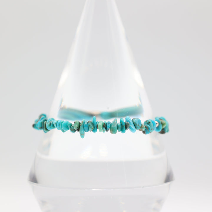 925 Sterling Silver Native Turquoise Nuggets Necklace and Bracelet Set