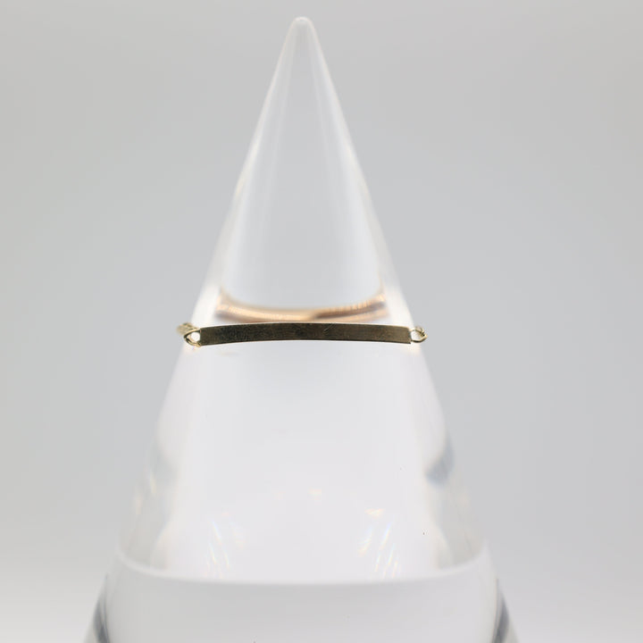 14k Yellow Gold Baby Chain Bracelet - 2g for Infants