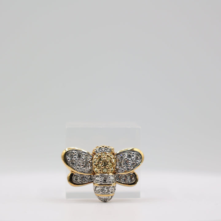 Swarovski Crystal Bee Brooch Fashion Jewelry Accessory