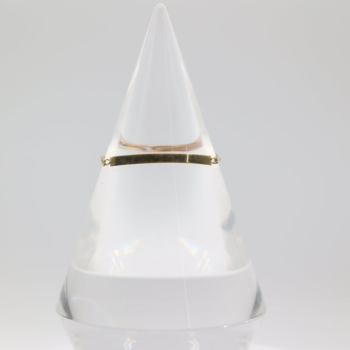 14k Yellow Gold Baby Chain Bracelet - 2.07g for Infants