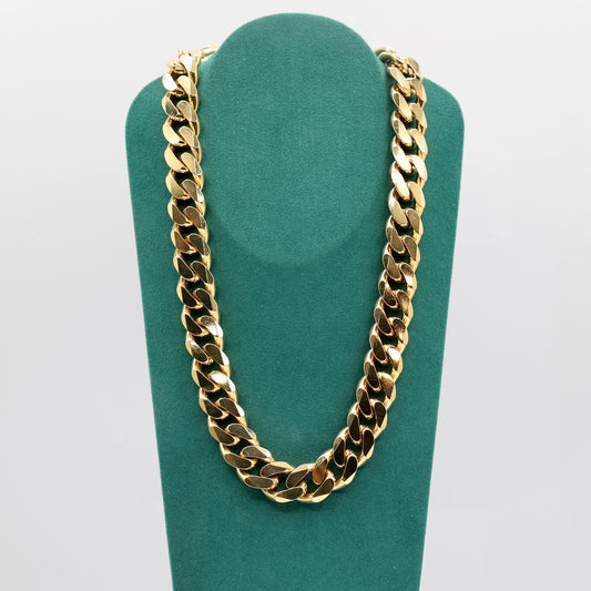 Gold Plated London Kurt Geiger Chain Necklace - 20 Inches