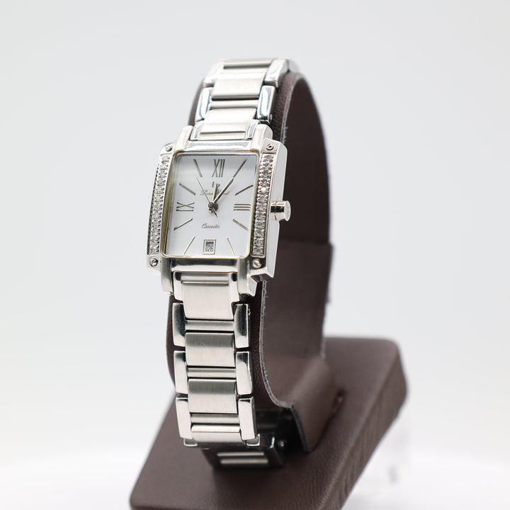 Lucien Piccard Sapphire Coating Stainless Steel Watch