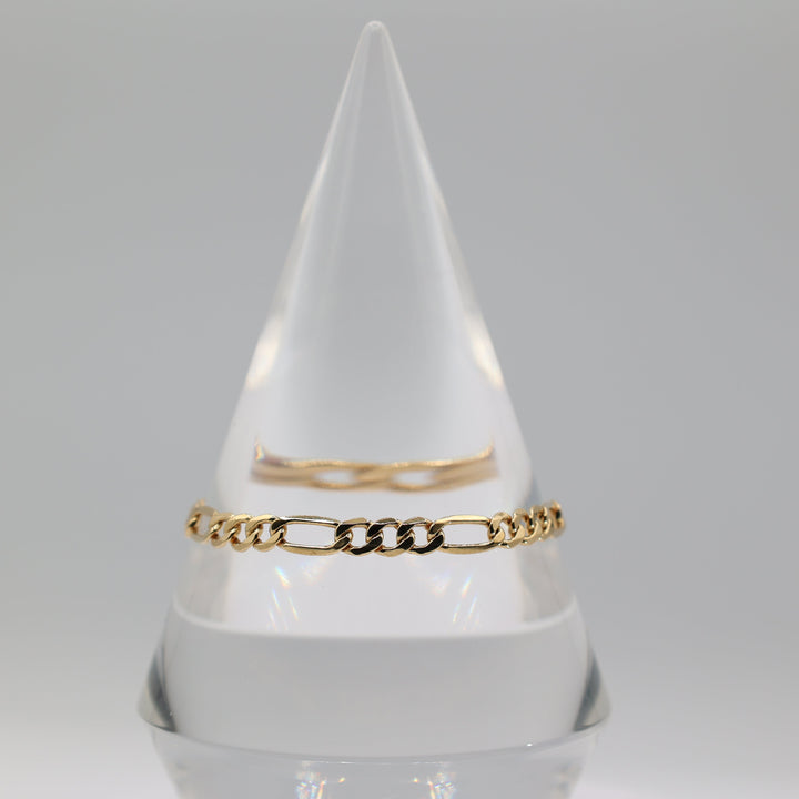 18K Yellow Gold Seven And A Half Inch Link Bracelet