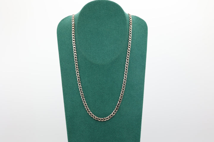 925 Sterling Silver Link Chain Necklace 20 Inches
