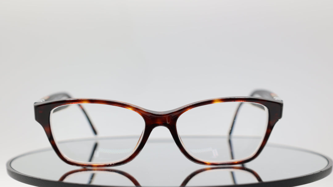 Burberry B2144 Brown Tortoise Rectangle Eyeglasses