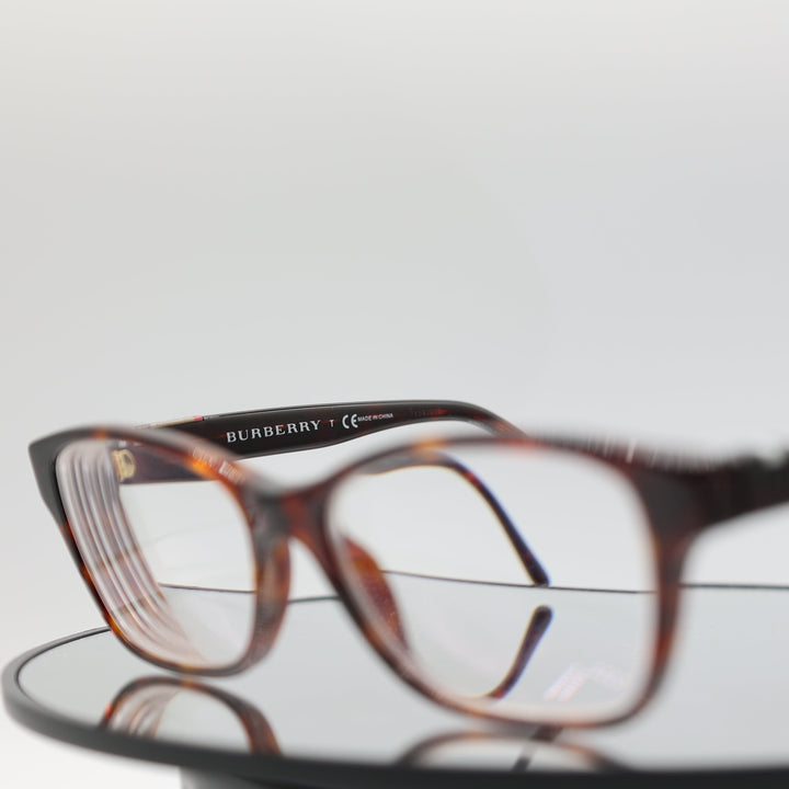 Burberry B2144 Brown Tortoise Rectangle Eyeglasses