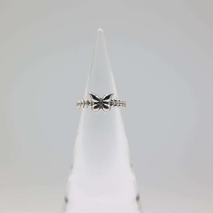 John Hardy JAI Butterfly Ring 925 Sterling Silver Size 7